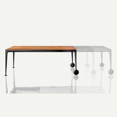 magis big will extendable design table (200/300x105cm)