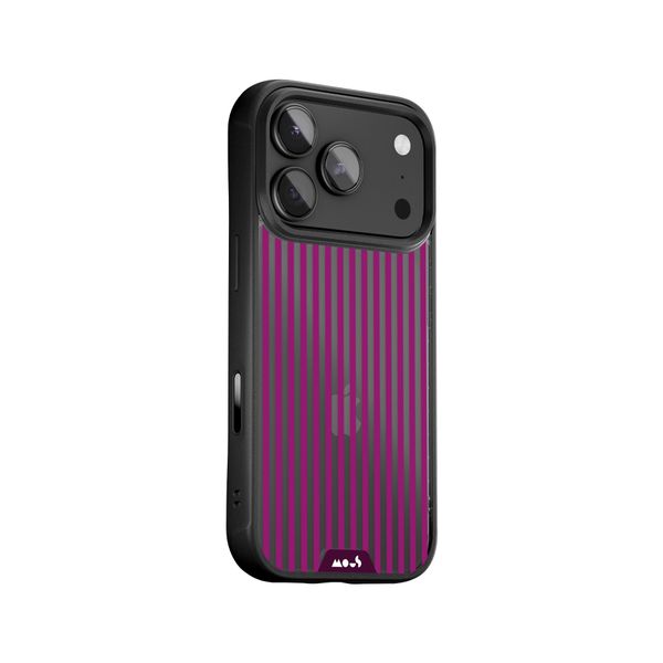Mulberry Protective Phone Case - Pinstripe