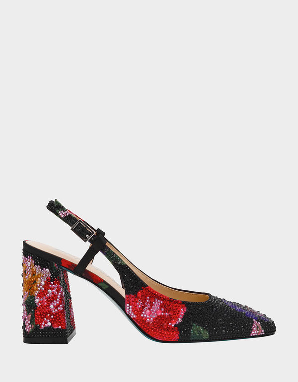 ELIAS BLACK MULTI FLORAL