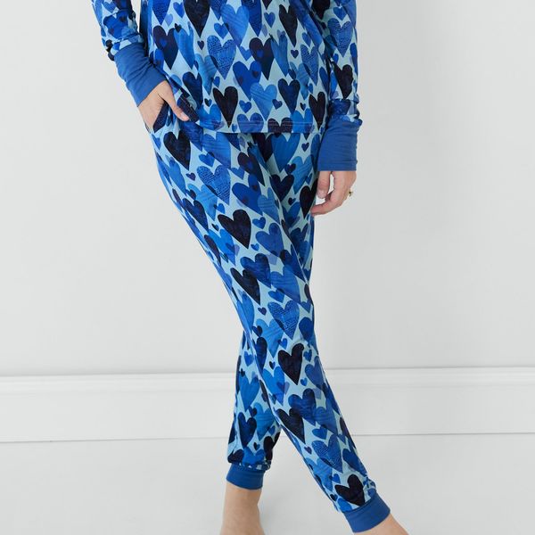 Blue Hearts & Crafts Women's Pajama Pants