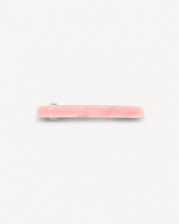 Midi Paris Barrette in Bright Pink
