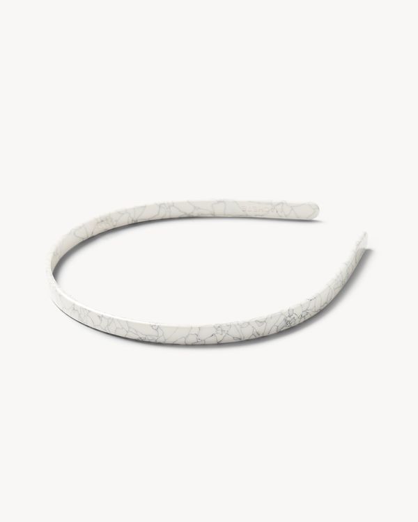 Ultralight Thin Headband in Marble