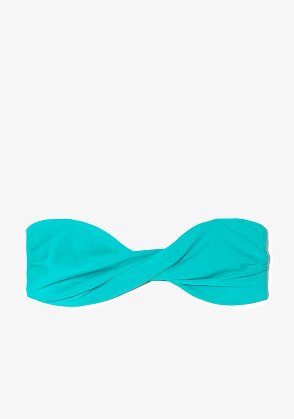 Harper Top Aqua Blue | D.Franklin