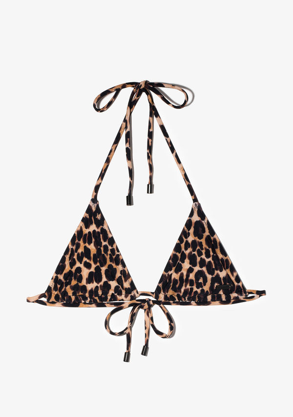 Haut de bikini Meli Top Leopard | D.Franklin