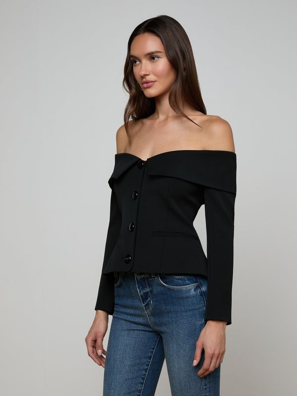 Ingrid Blazer Top