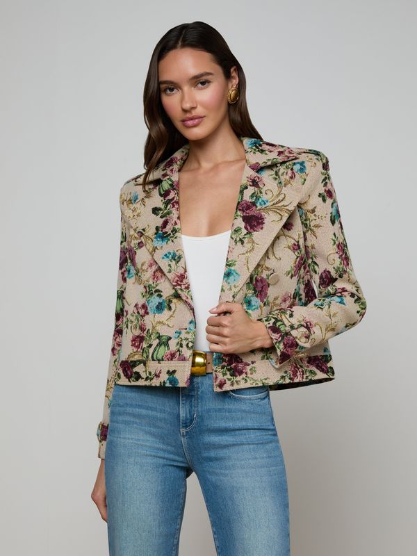 Xoey Cropped Trench Coat