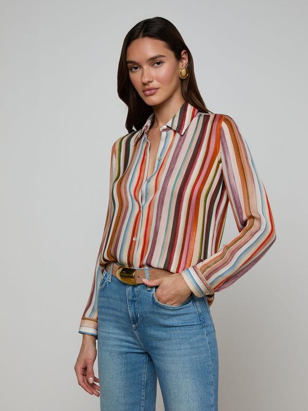 Nina Silk Blouse