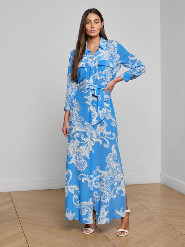 Cameron Silk Shirt Dress