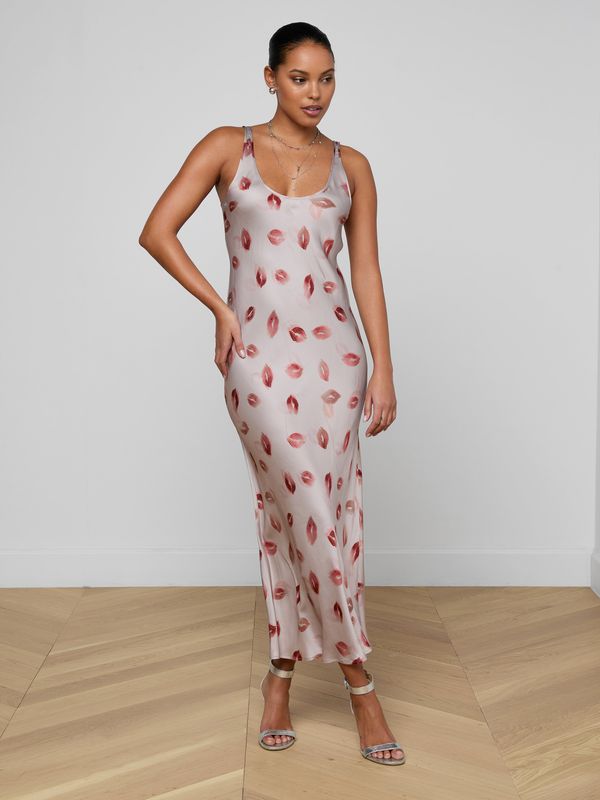 Akiya Satin Maxi Dress