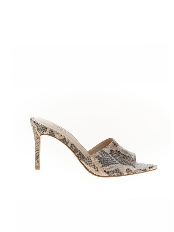 Lolita Leather Open-Toe Mule