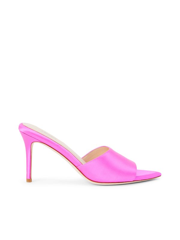 Lolita Satin Open-Toe Mule