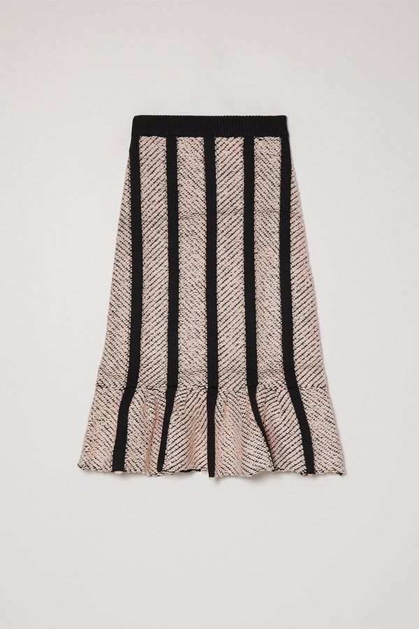 Uta Skirt in Brushed Cotton Knit