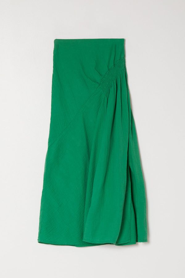 Kotoa Skirt In Crinkled Cotton Gauze