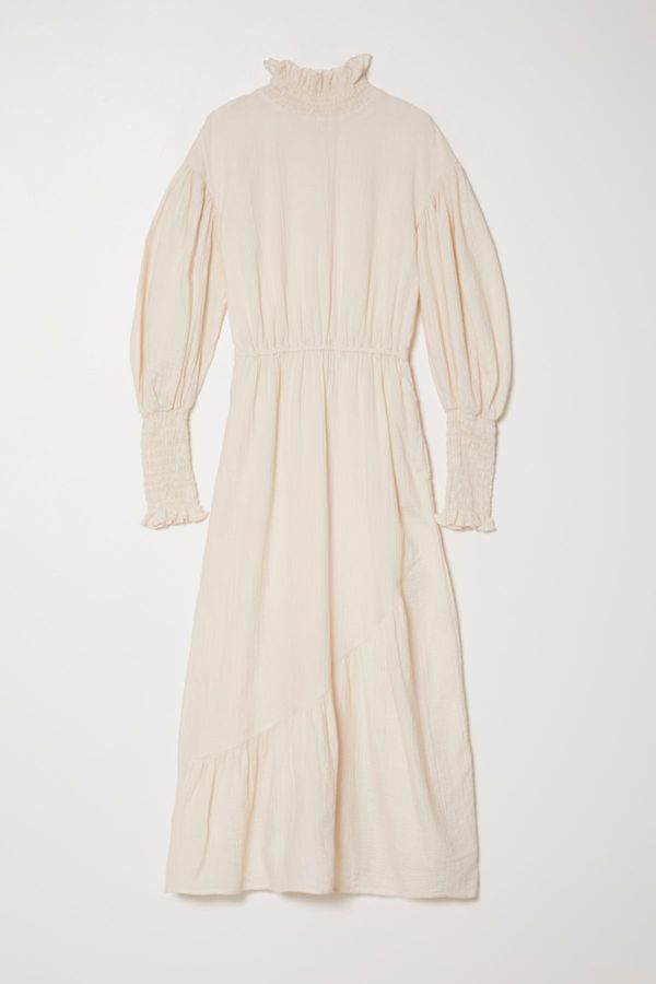 Kohaku Dress in Crinkled Cotton Gauze