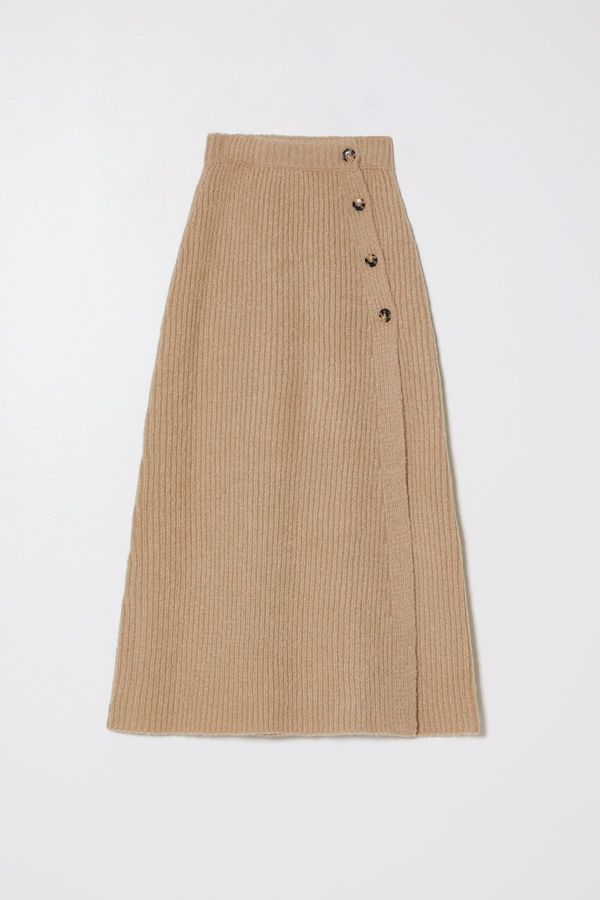 Noella Alpaca Long Skirt in Supreme Alpaca