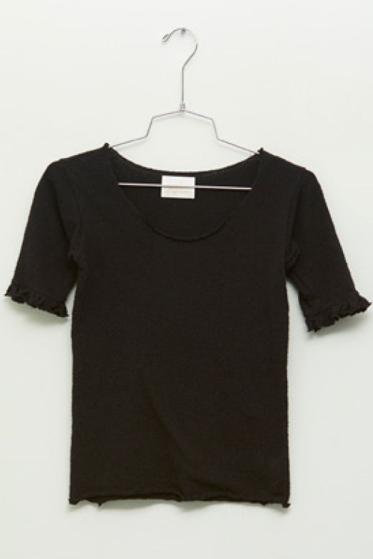 Frilled Sleeve Tee