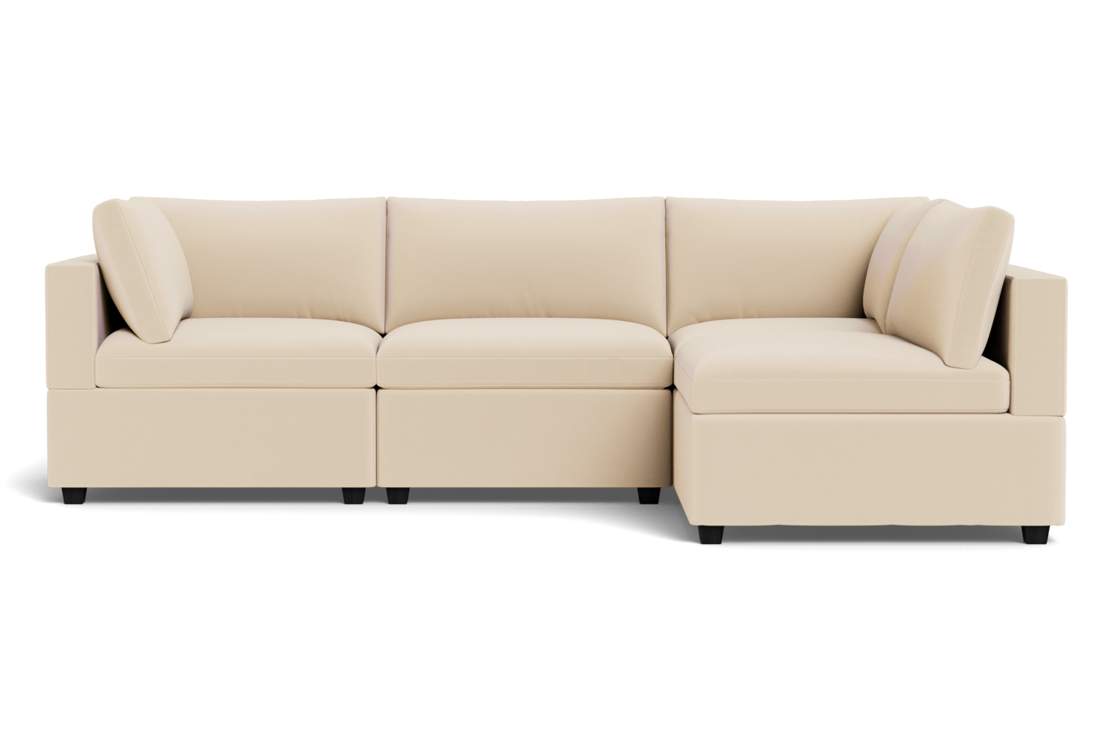 Kova L-Shape Sectional Sofa with Box Cushions | Albany Park