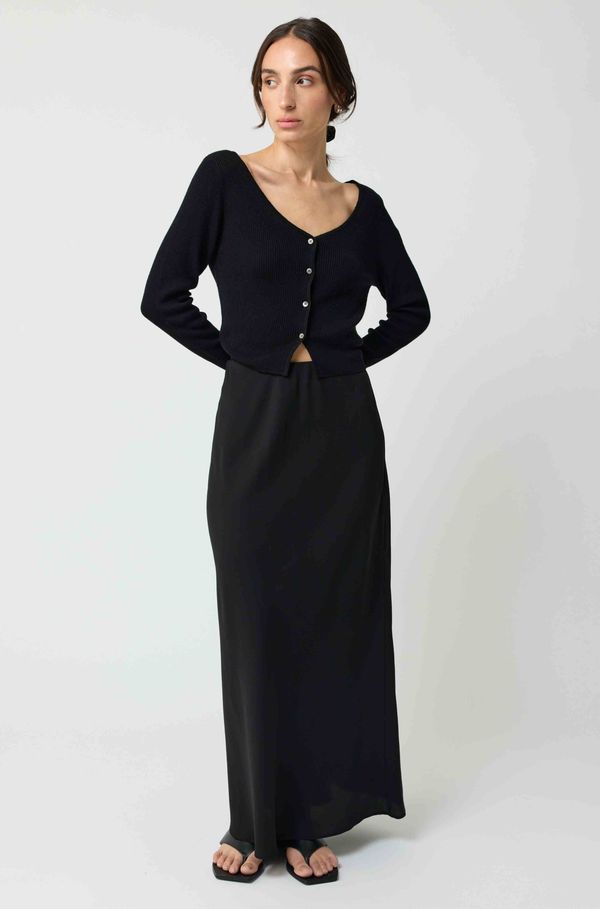 Silk Maxi Skirt