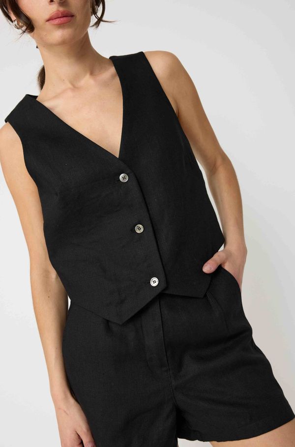 Linen Vest
