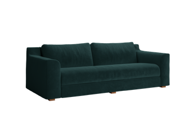 The Elevate 86" Sofa in Recycled Velvet