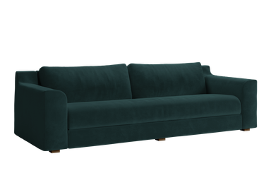 The Elevate 96" Sofa in Recycled Velvet