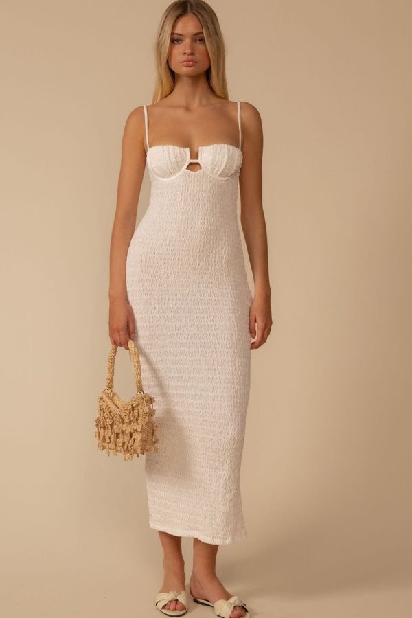 Seychelles Petal Long Slip Dress