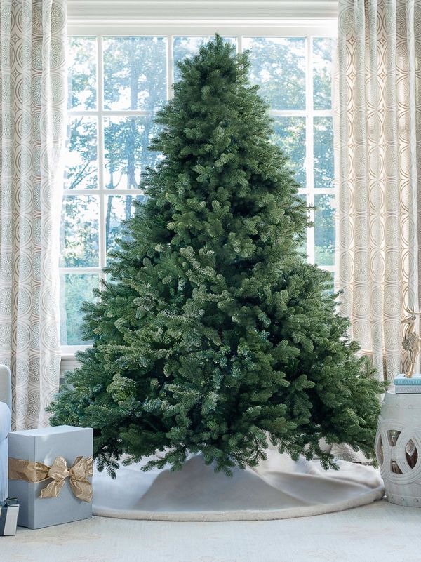 7.5' Cypress Spruce Artificial Christmas Tree Unlit - FINAL SALE