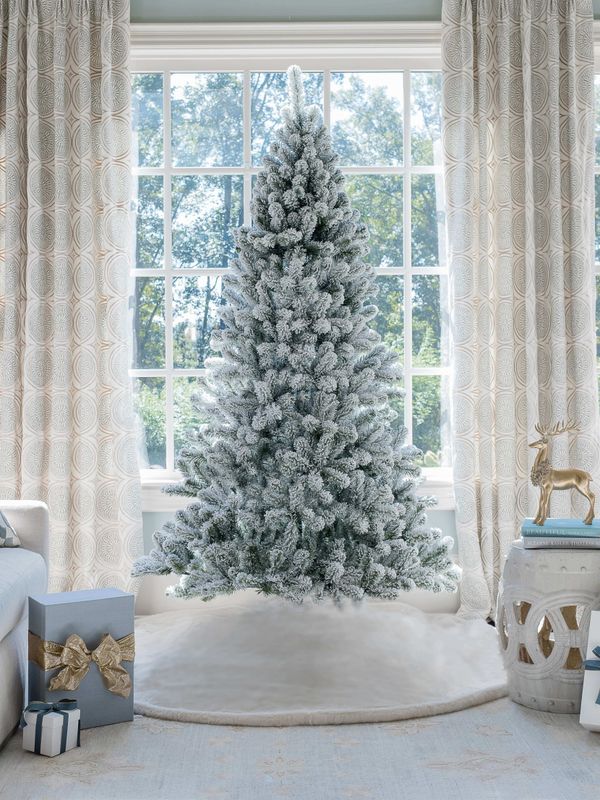 8' Prince Flock® Tree Unlit - OPEN BOX - FINAL SALE