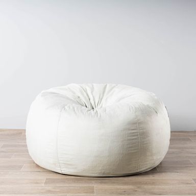 Buy Fur Bean Bag Online - 3 Sizes Available | Ivory & Deene