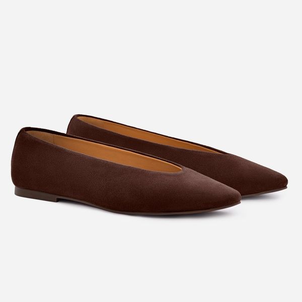 Lena Flats - Suede - Women's
