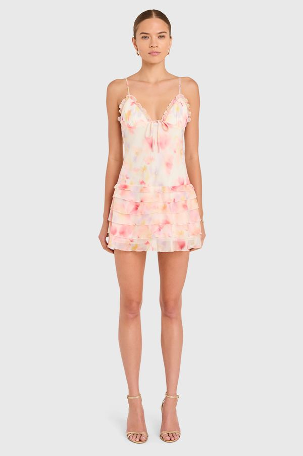 Mirabelle Romper in Sorbet