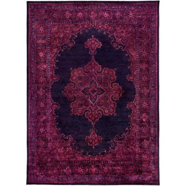 Mykonos Eggplant/Burgundy Area Rug