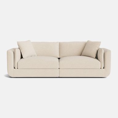 Hatton Textured Chenille 4 Seater - Sandcastle