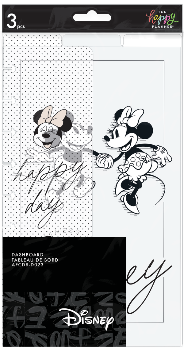 Disney Modern Mickey Mouse and Minnie Mouse - Classic Dashboard - 3 Pack