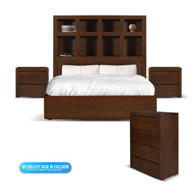 Recámara Matrimonial Picasso 4 Pz