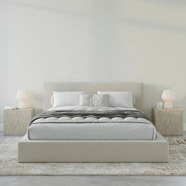 Ultra Bed Set: Bed Frame and Headboard | Dune