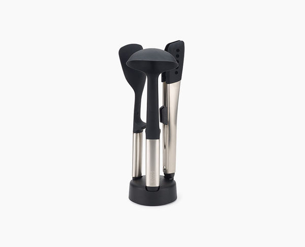 Ensemble de 3 ustensiles Elevate™ Fusion avec socle compact
