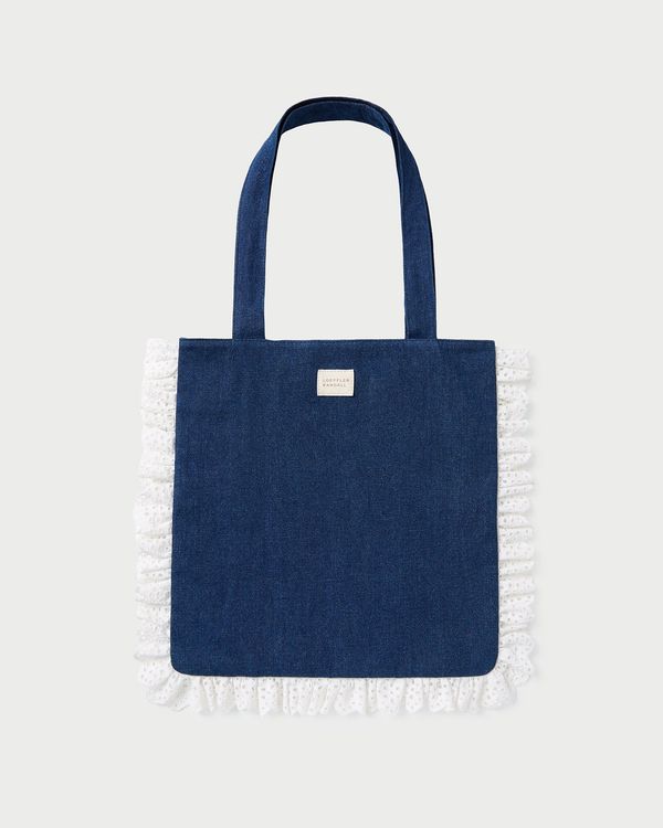 Justine Ruffle Tote