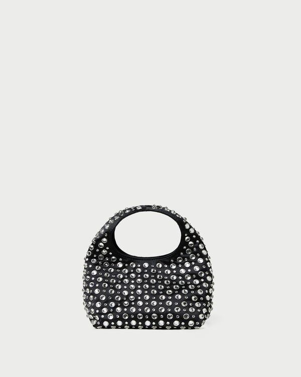 Kenzie Black/Crystal Mini Bag