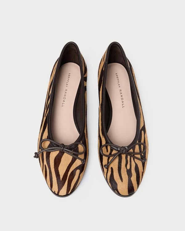 Noelle Zebra Ballet Flat