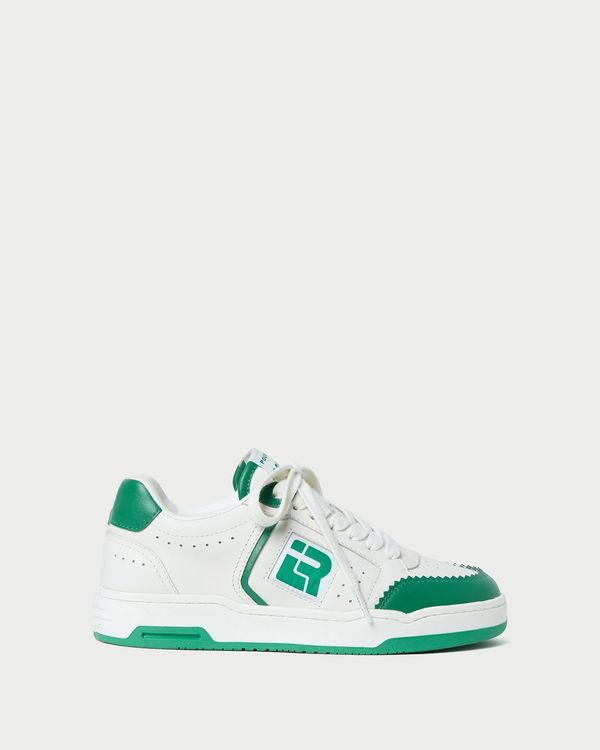 Topspin Cream/Green Court Sneaker