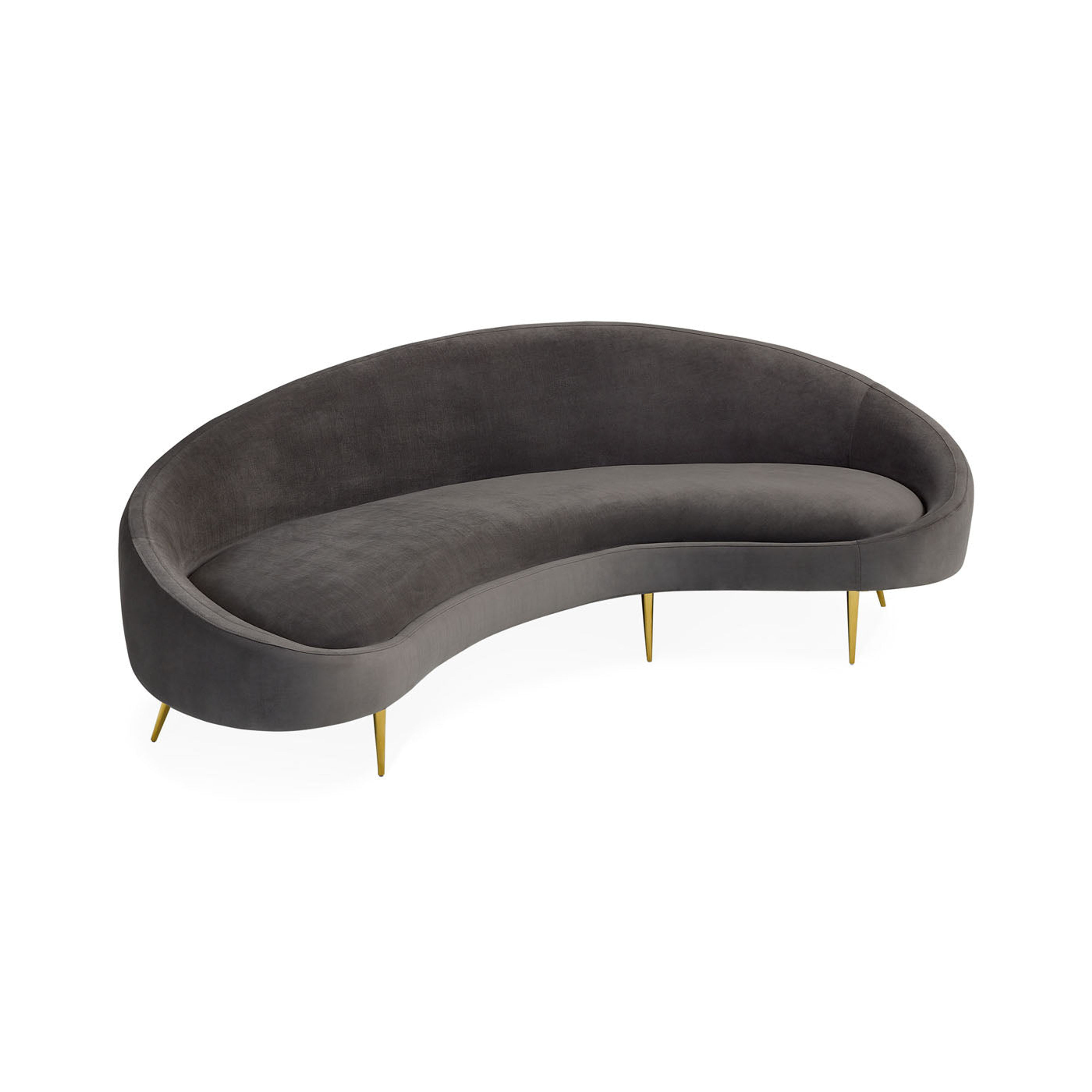 Jonathan Adler Ether 94" Curved Sofa - Luxury Modern Design