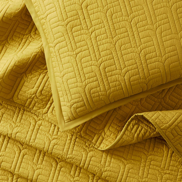 Everywhere Cotton Sham Ochre King