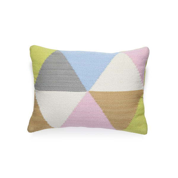 Harlequin Helix Pillow