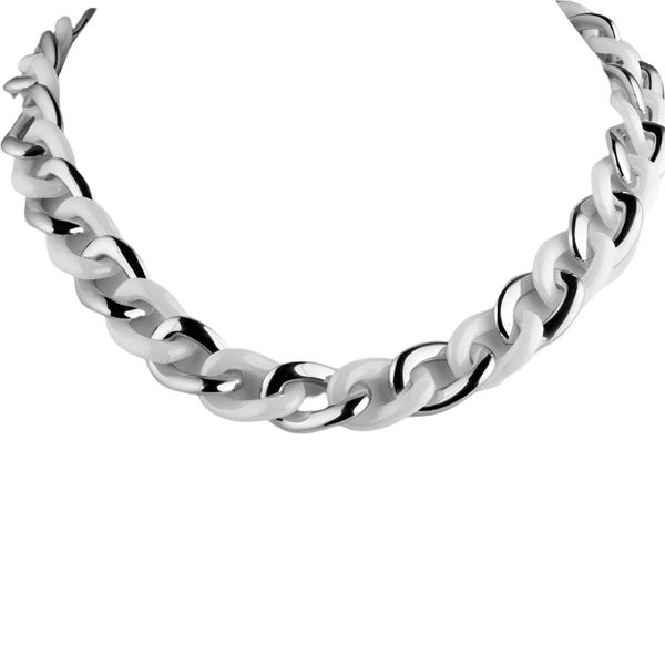 Ceramica White Necklace