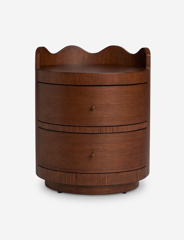 Open Box: Ripple Nightstand, Vintage Brown by Sarah Sherman Samuel