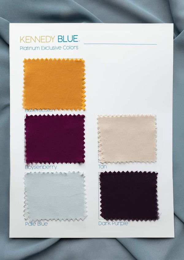 Platinum Fabric Swatch Page