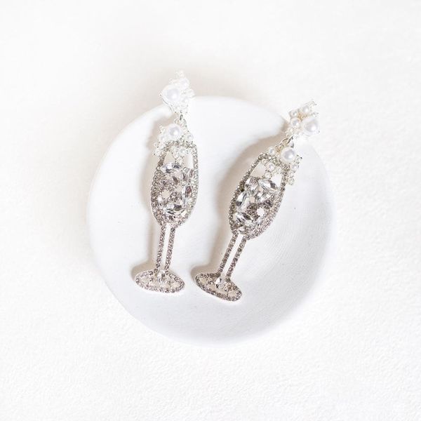 Champagne Earrings