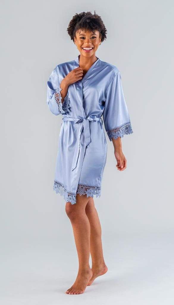 Satin & Lace Bridal & Bridesmaid Robes