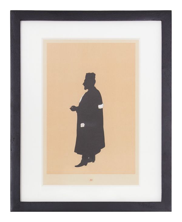 Vintage Avocat Silhouette